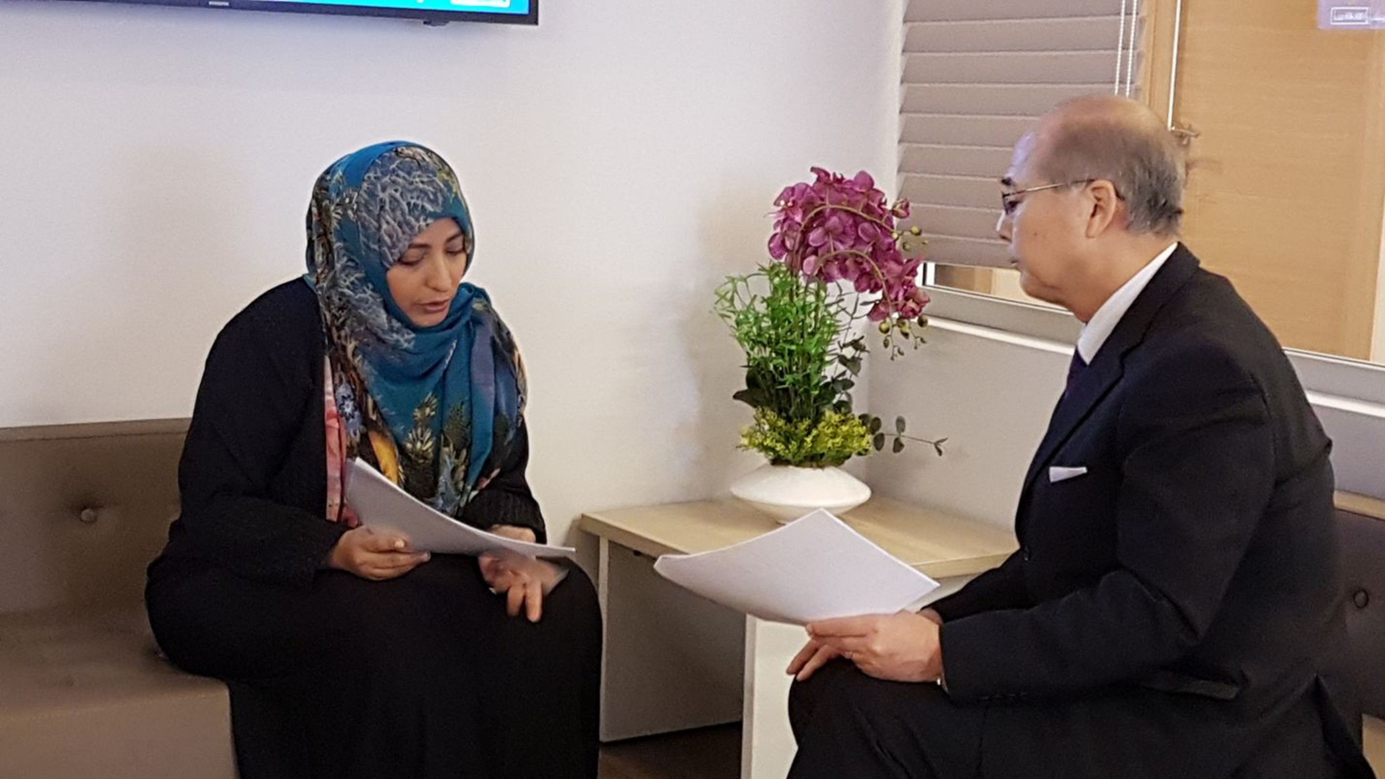 Tawakkol Karman starts official visit to Japan 